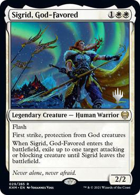 Sigrid, God-Favored [Kaldheim Promos] | Rock City Comics