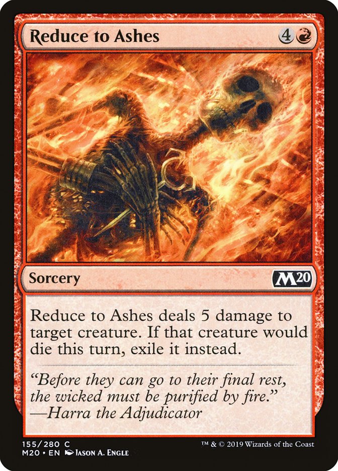 Reduce to Ashes [Core Set 2020] | Rock City Comics