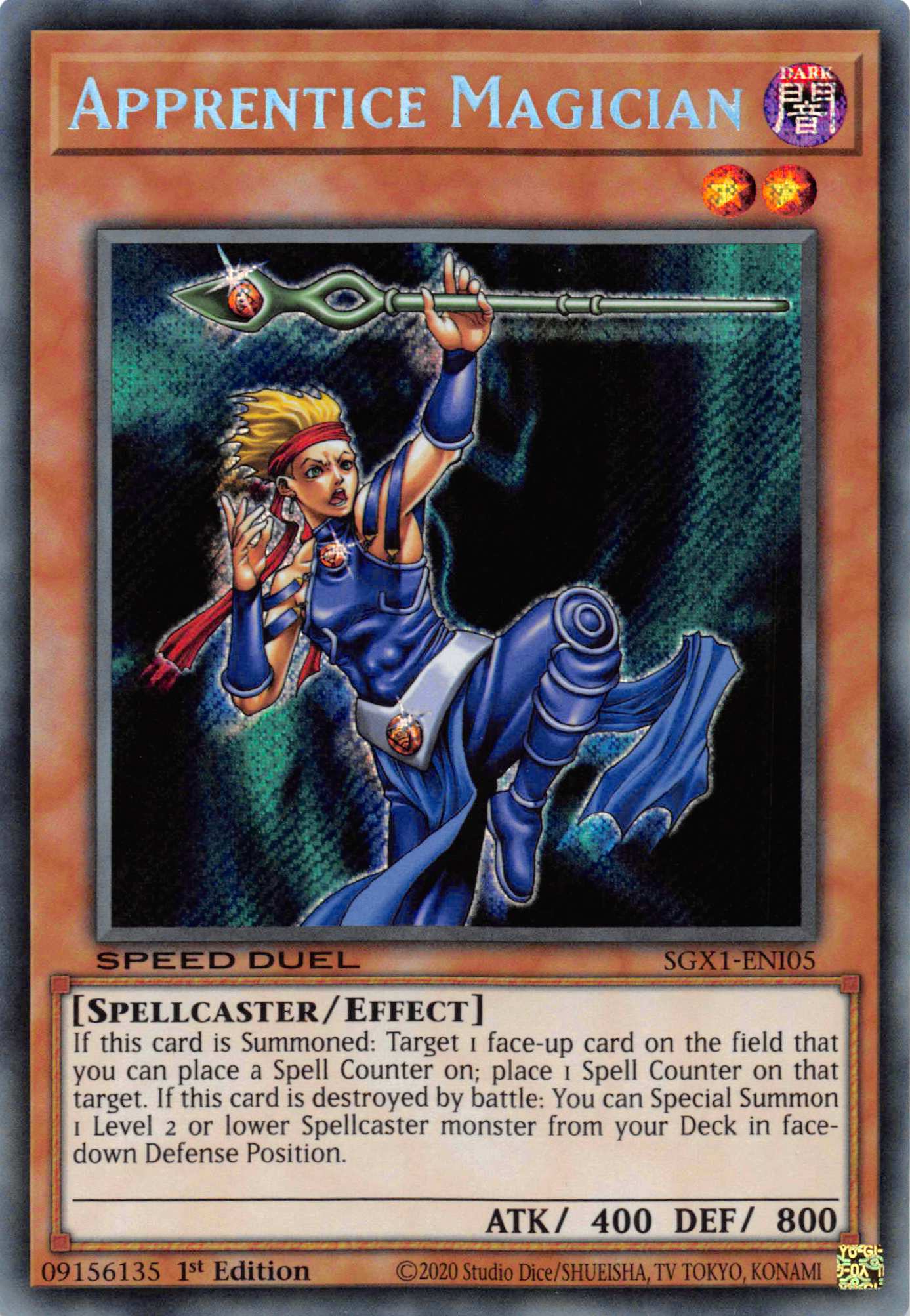 Apprentice Magician [SGX1-ENI05] Secret Rare | Rock City Comics