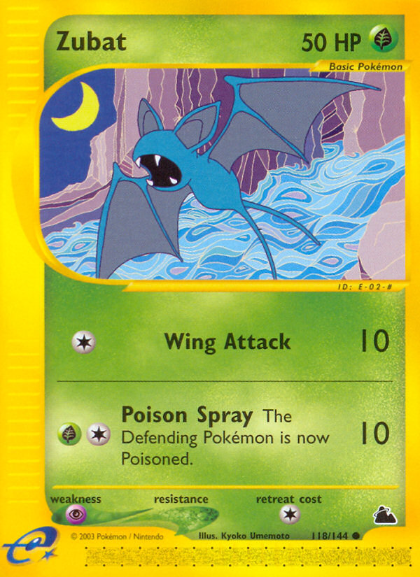 Zubat (118/144) [Skyridge] | Rock City Comics