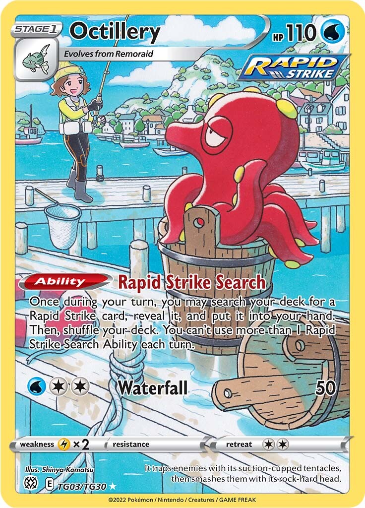 Octillery (TG03/TG30) [Sword & Shield: Brilliant Stars] | Rock City Comics