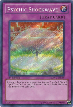 Psychic Shockwave [EXVC-EN089] Secret Rare | Rock City Comics