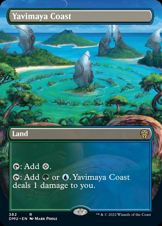 Yavimaya Coast (Borderless Alternate Art) [Dominaria United] | Rock City Comics