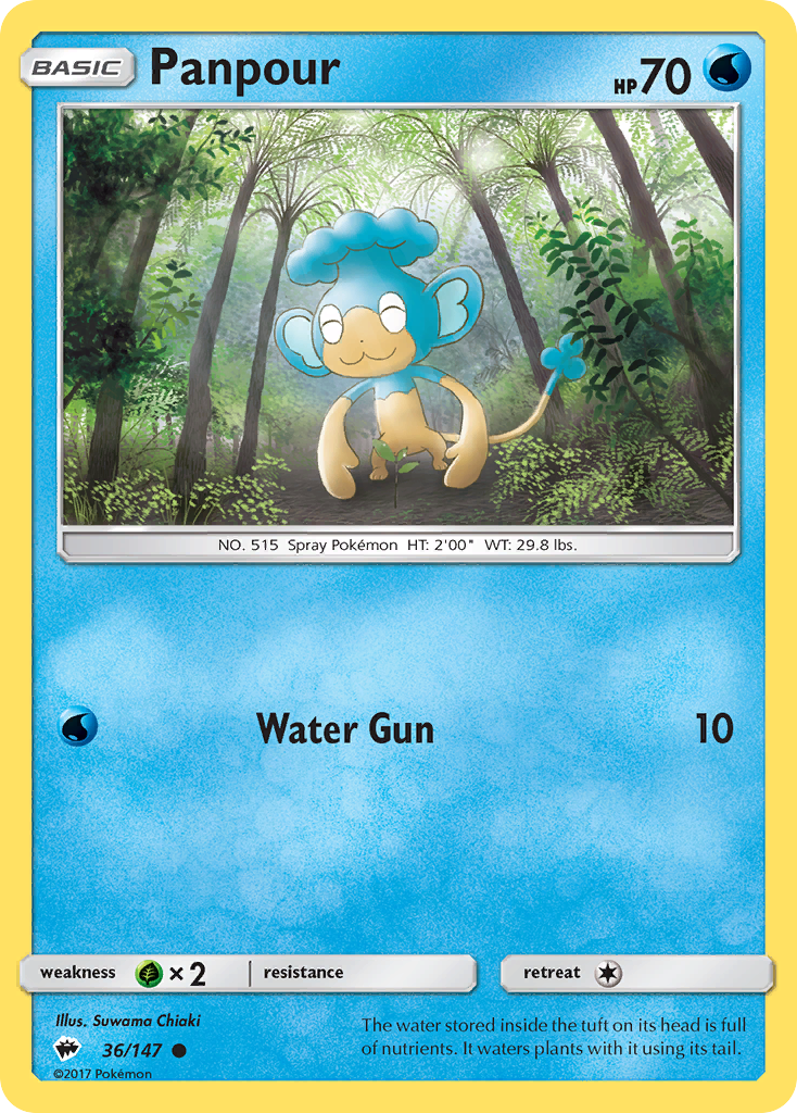 Panpour (36/147) [Sun & Moon: Burning Shadows] | Rock City Comics