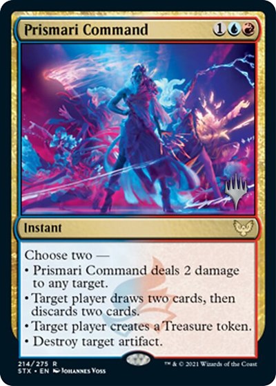 Prismari Command (Promo Pack) [Strixhaven: School of Mages Promos] | Rock City Comics