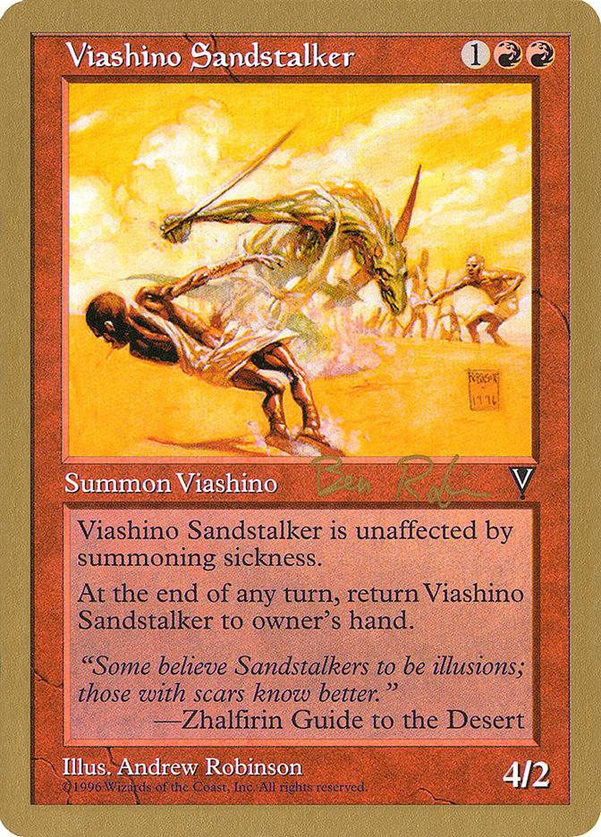 Viashino Sandstalker (Ben Rubin) [World Championship Decks 1998] | Rock City Comics