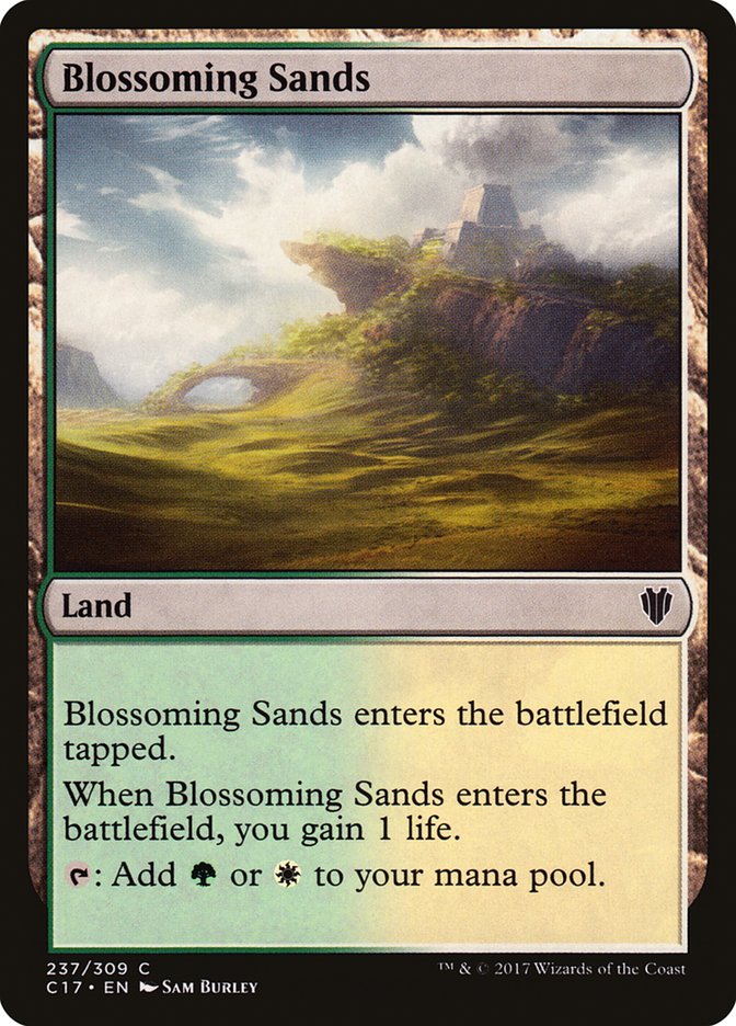 Blossoming Sands [Commander 2017] | Rock City Comics