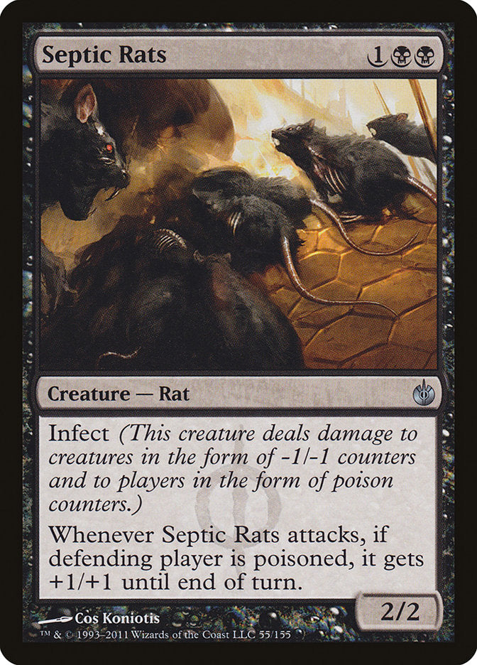 Septic Rats [Mirrodin Besieged] | Rock City Comics