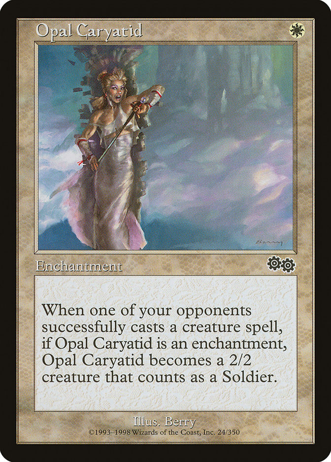 Opal Caryatid [Urza's Saga] | Rock City Comics