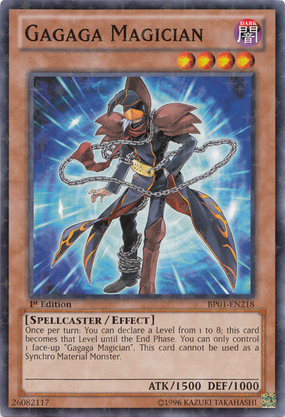 Gagaga Magician [BP01-EN218] Starfoil Rare | Rock City Comics