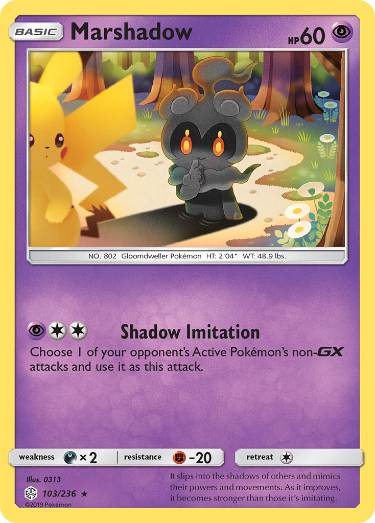 Marshadow (103/236) [Sun & Moon: Cosmic Eclipse] | Rock City Comics