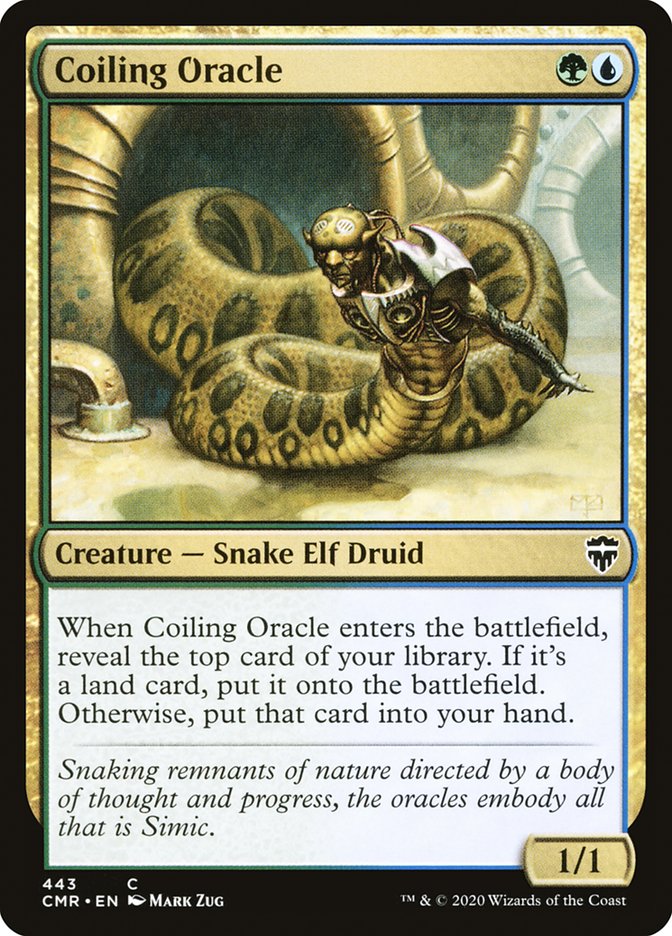 Coiling Oracle [Commander Legends] | Rock City Comics