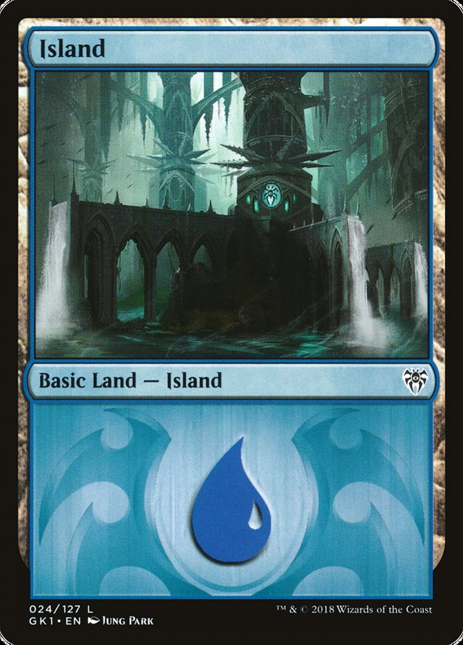 Island (24) [Guilds of Ravnica Guild Kit] | Rock City Comics