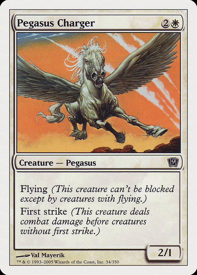 Pegasus Charger [Ninth Edition] | Rock City Comics