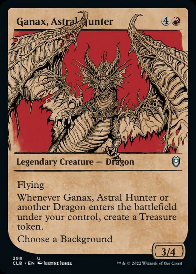 Ganax, Astral Hunter (Showcase) [Commander Legends: Battle for Baldur's Gate] | Rock City Comics