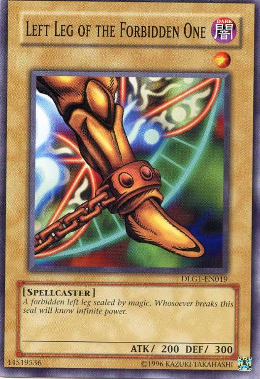 Left Leg of the Forbidden One [DLG1-EN019] Common | Rock City Comics