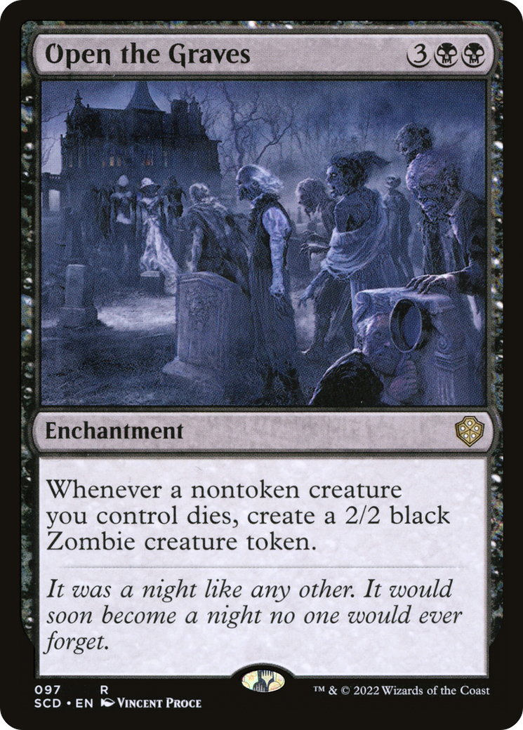 Open the Graves [Starter Commander Decks] | Rock City Comics