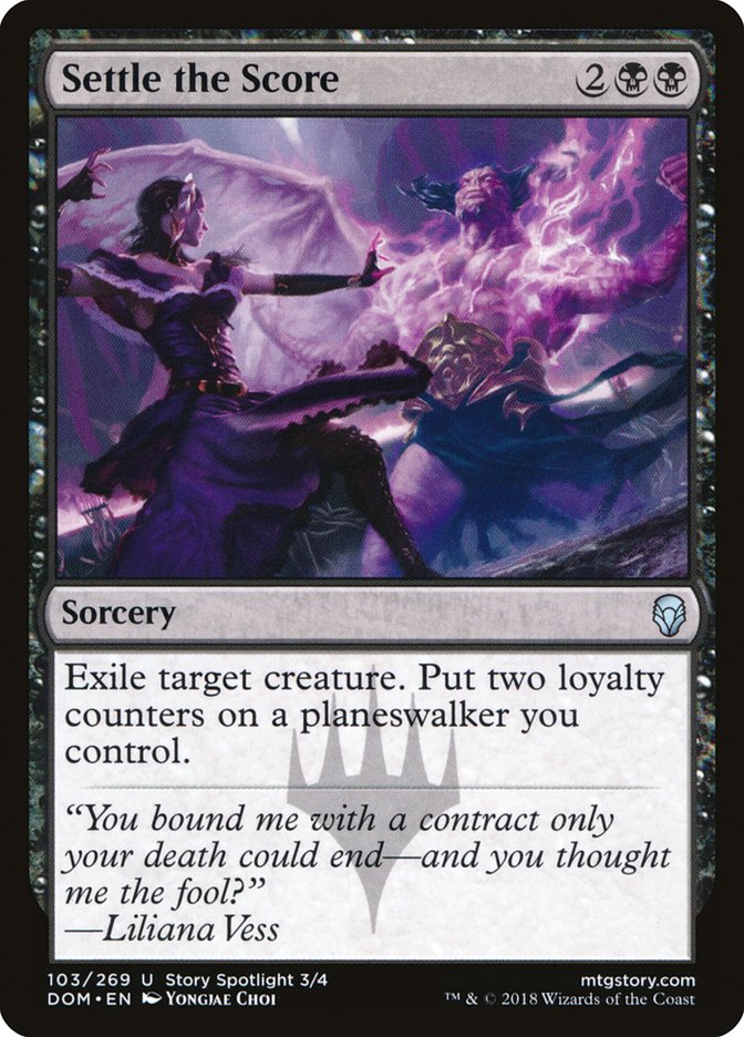 Settle the Score [Dominaria] | Rock City Comics