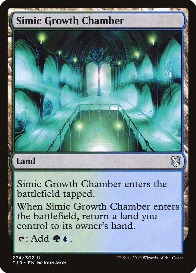 Simic Growth Chamber [Commander 2019] | Rock City Comics