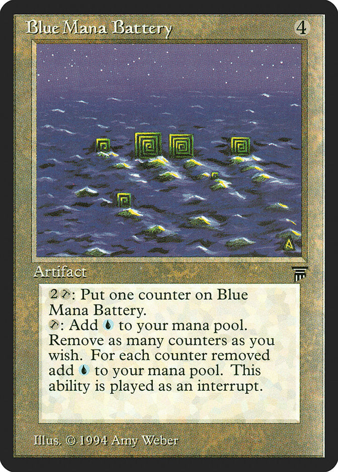 Blue Mana Battery [Legends] | Rock City Comics