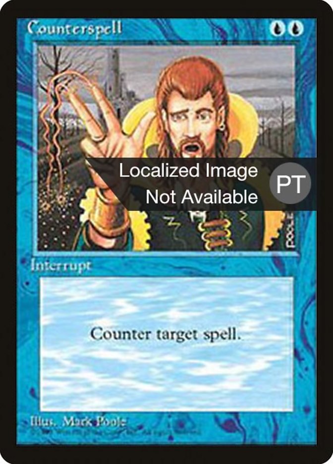 Counterspell [Fourth Edition (Foreign Black Border)] | Rock City Comics