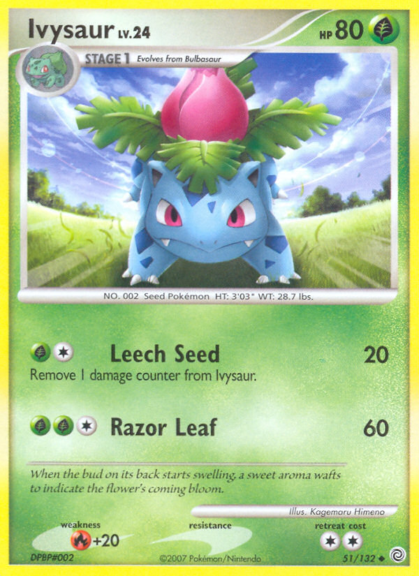 Ivysaur (51/132) [Diamond & Pearl: Secret Wonders] | Rock City Comics