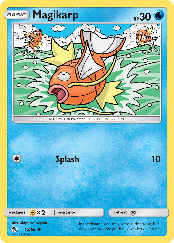 Magikarp (15/68) [Sun & Moon: Hidden Fates] | Rock City Comics