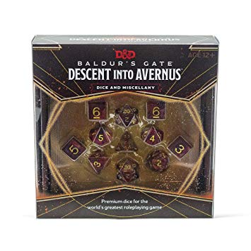 D&D Descent Into Avernus Dice | Rock City Comics