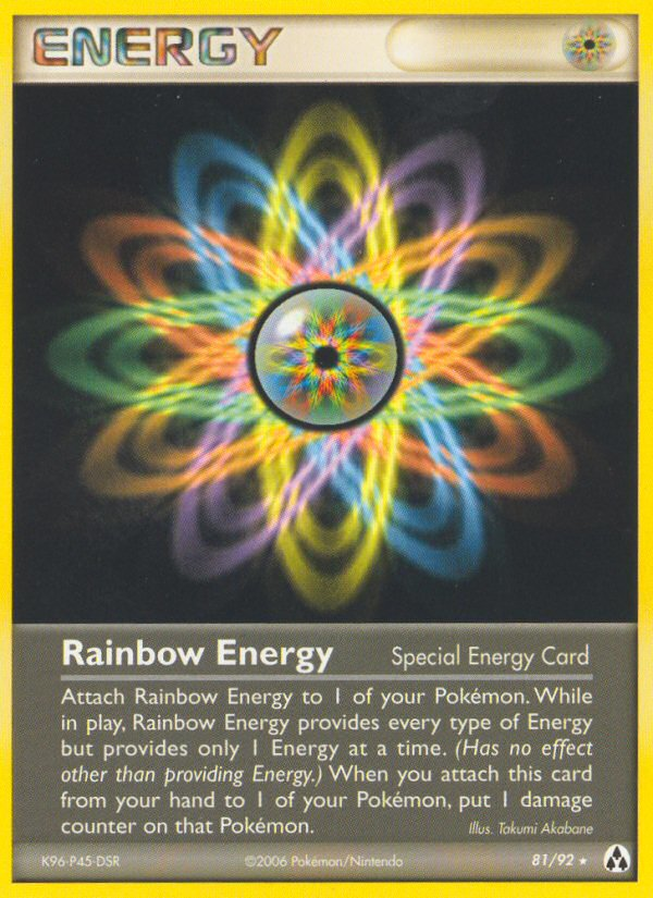 Rainbow Energy (81/92) [EX: Legend Maker] | Rock City Comics