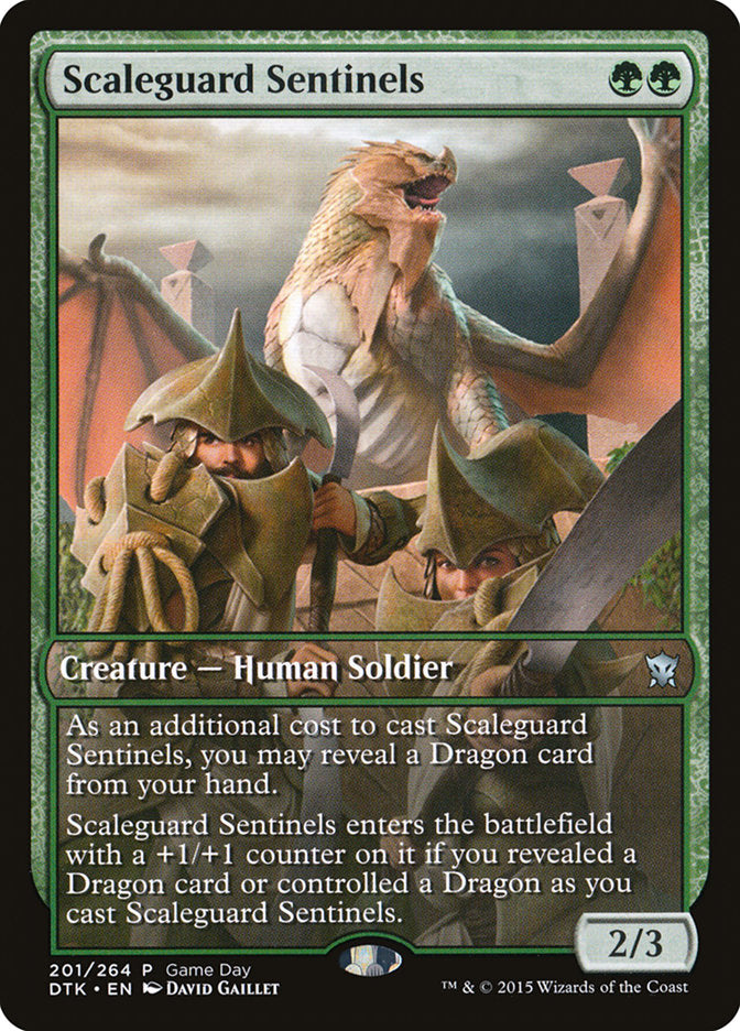 Scaleguard Sentinels (Game Day) [Dragons of Tarkir Promos] | Rock City Comics