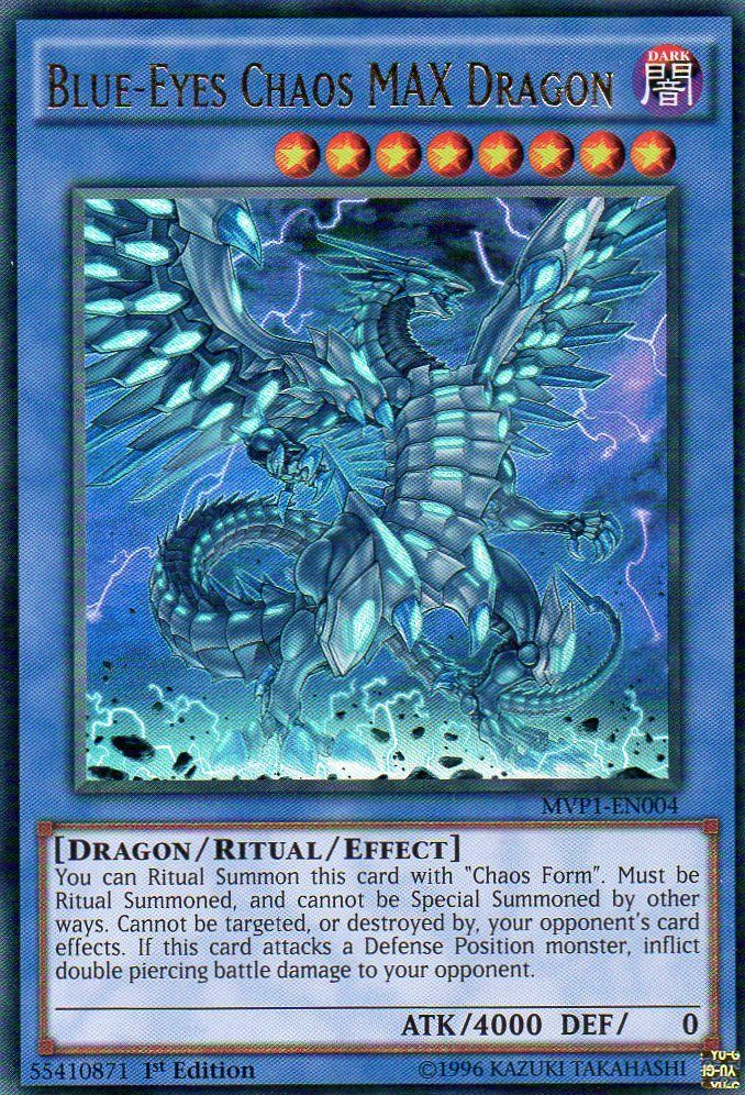 Blue-Eyes Chaos MAX Dragon [MVP1-EN004] Ultra Rare | Rock City Comics