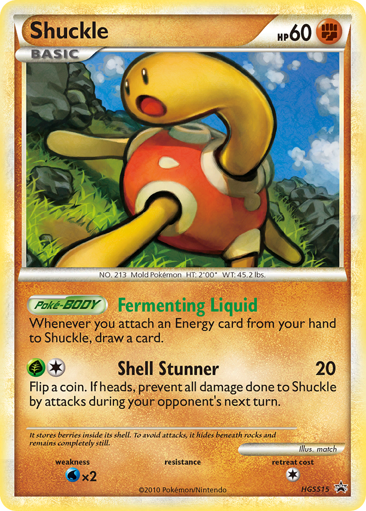 Shuckle (HGSS15) [HeartGold & SoulSilver: Black Star Promos] | Rock City Comics