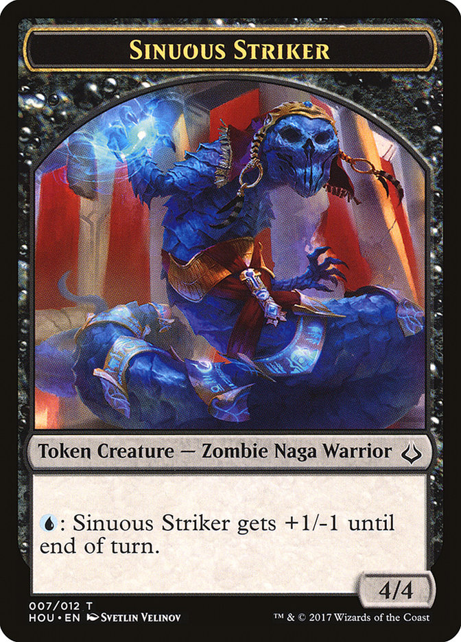 Sinuous Striker [Hour of Devastation Tokens] | Rock City Comics