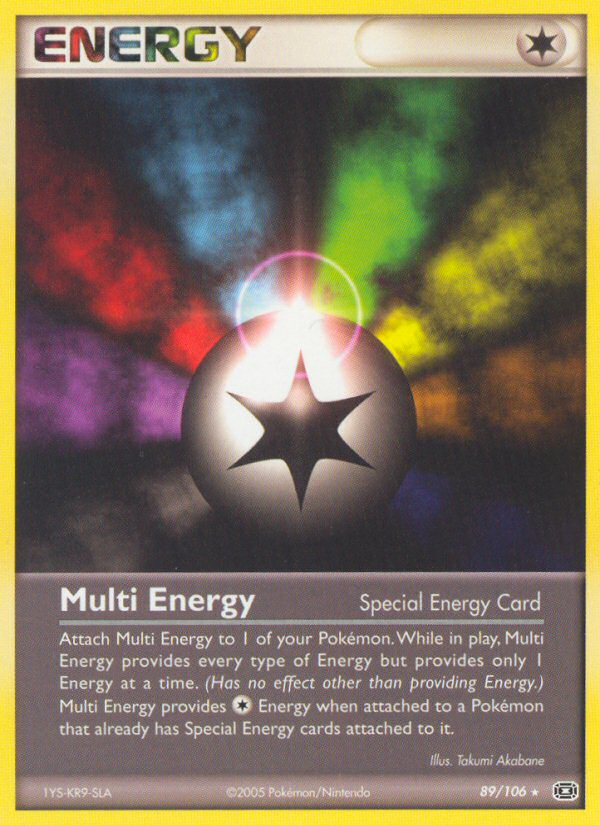 Multi Energy (89/106) [EX: Emerald] | Rock City Comics