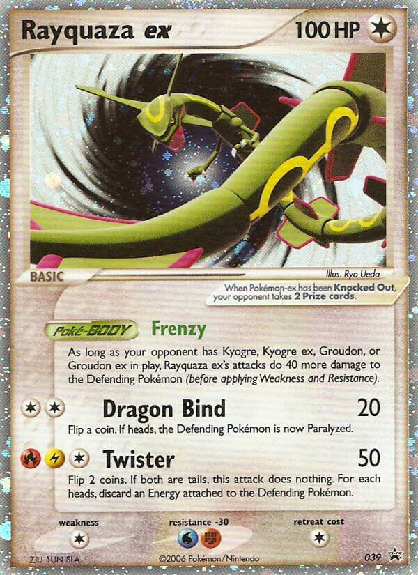 Rayquaza ex (039) [Nintendo: Black Star Promos] | Rock City Comics