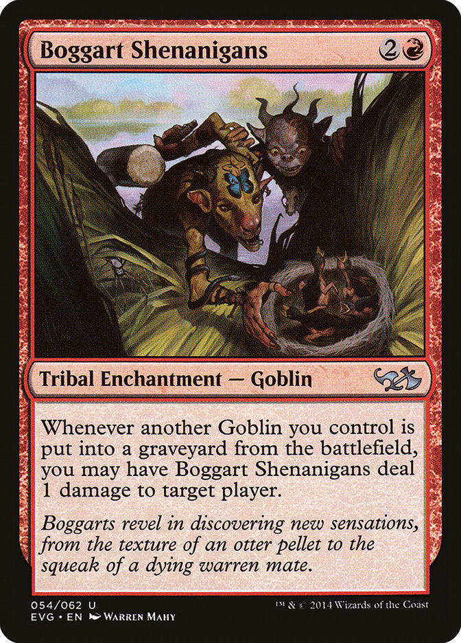 Boggart Shenanigans (Elves vs. Goblins) [Duel Decks Anthology] | Rock City Comics