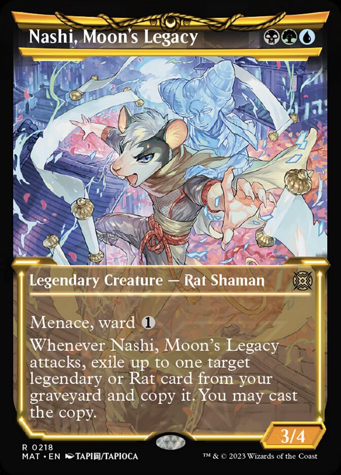 Nashi, Moon's Legacy (Showcase Halo Foil) [March of the Machine: The Aftermath] | Rock City Comics