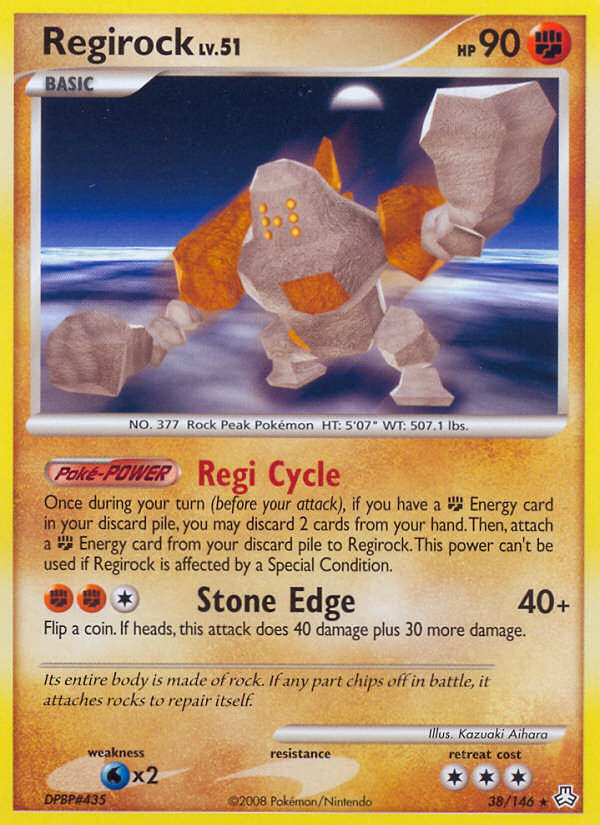 Regirock (38/146) [Diamond & Pearl: Legends Awakened] | Rock City Comics