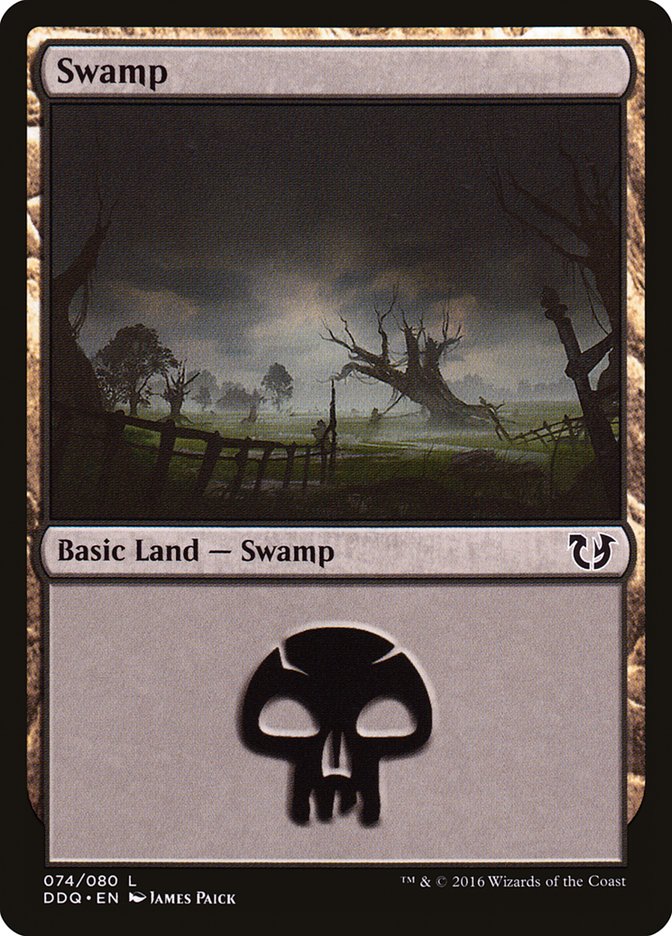 Swamp (74) [Duel Decks: Blessed vs. Cursed] | Rock City Comics