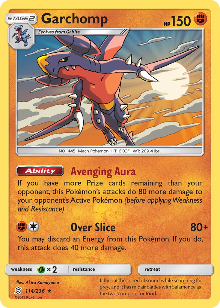 Garchomp (114/236) [Sun & Moon: Unified Minds] | Rock City Comics