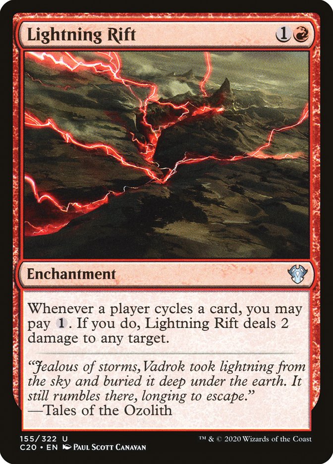 Lightning Rift [Commander 2020] | Rock City Comics