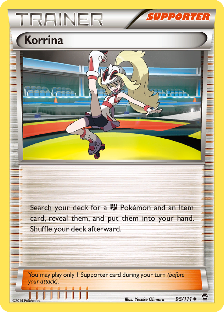 Korrina (95/111) [XY: Furious Fists] | Rock City Comics