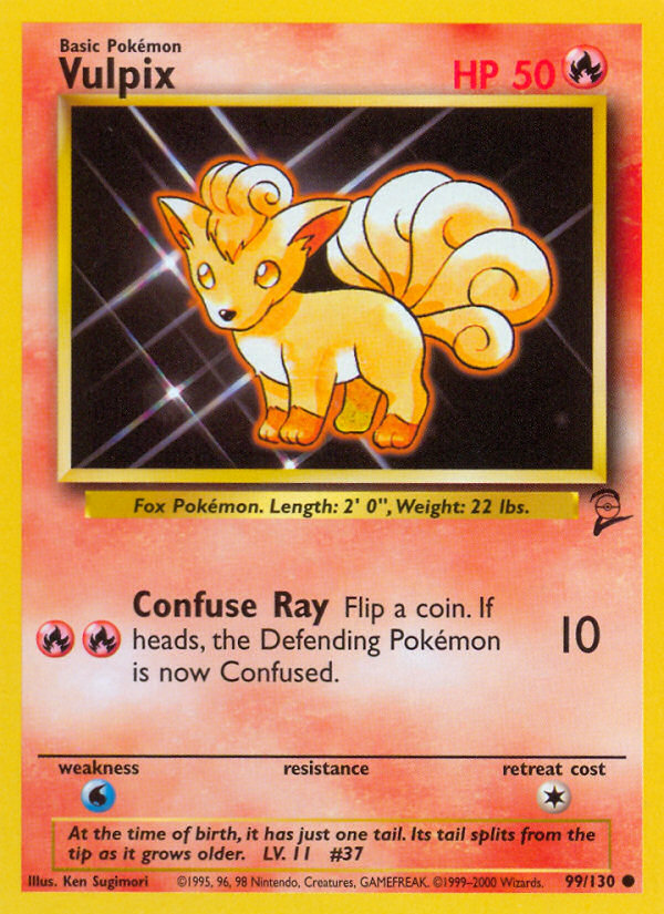 Vulpix (99/130) [Base Set 2] | Rock City Comics