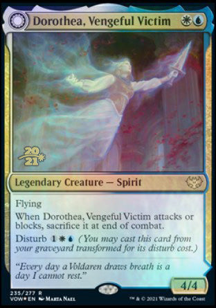 Dorothea, Vengeful Victim // Dorothea's Retribution [Innistrad: Crimson Vow Prerelease Promos] | Rock City Comics