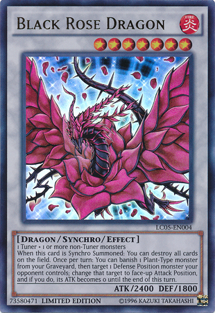 Black Rose Dragon (LC05-EN004) [LC05-EN004] Ultra Rare | Rock City Comics