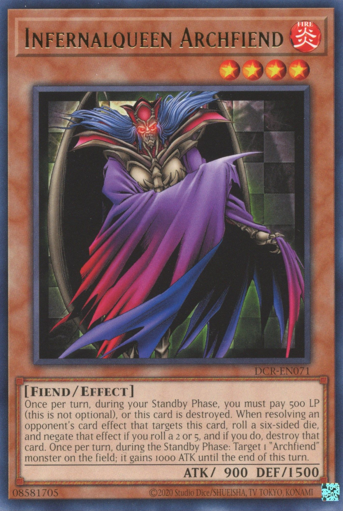 Infernalqueen Archfiend [DCR-EN071] Rare | Rock City Comics