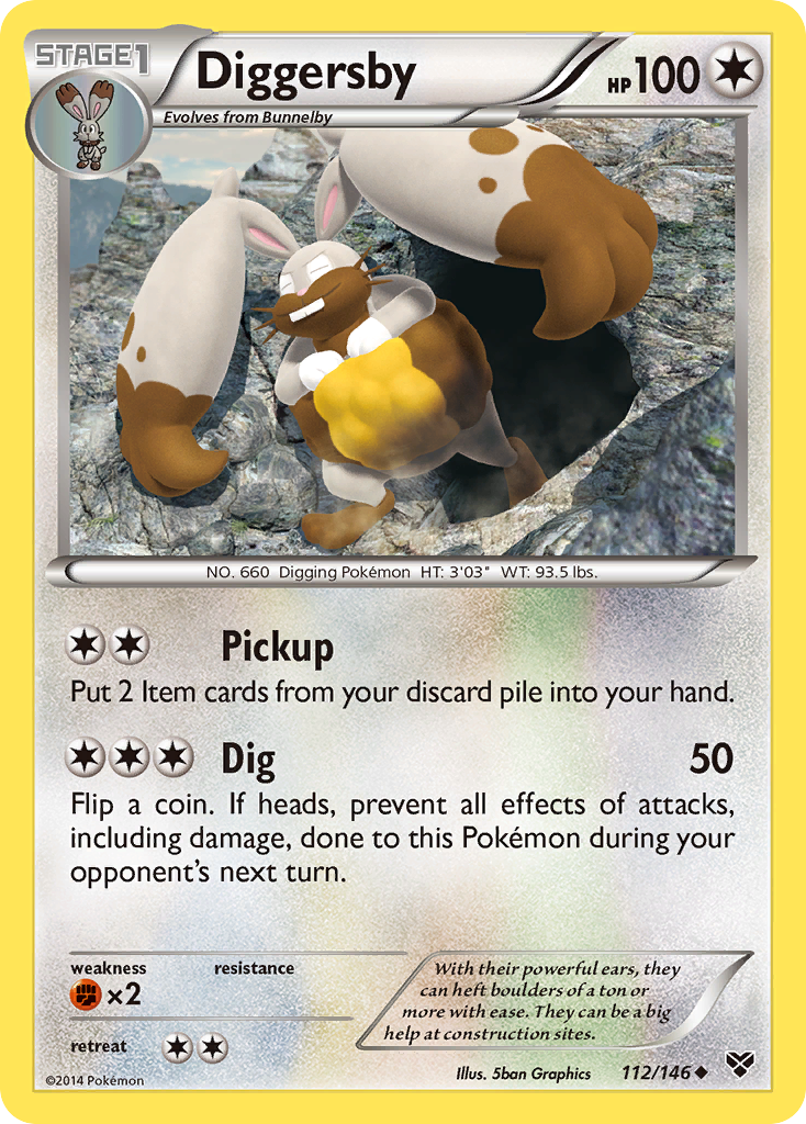 Diggersby (112/146) [XY: Base Set] | Rock City Comics