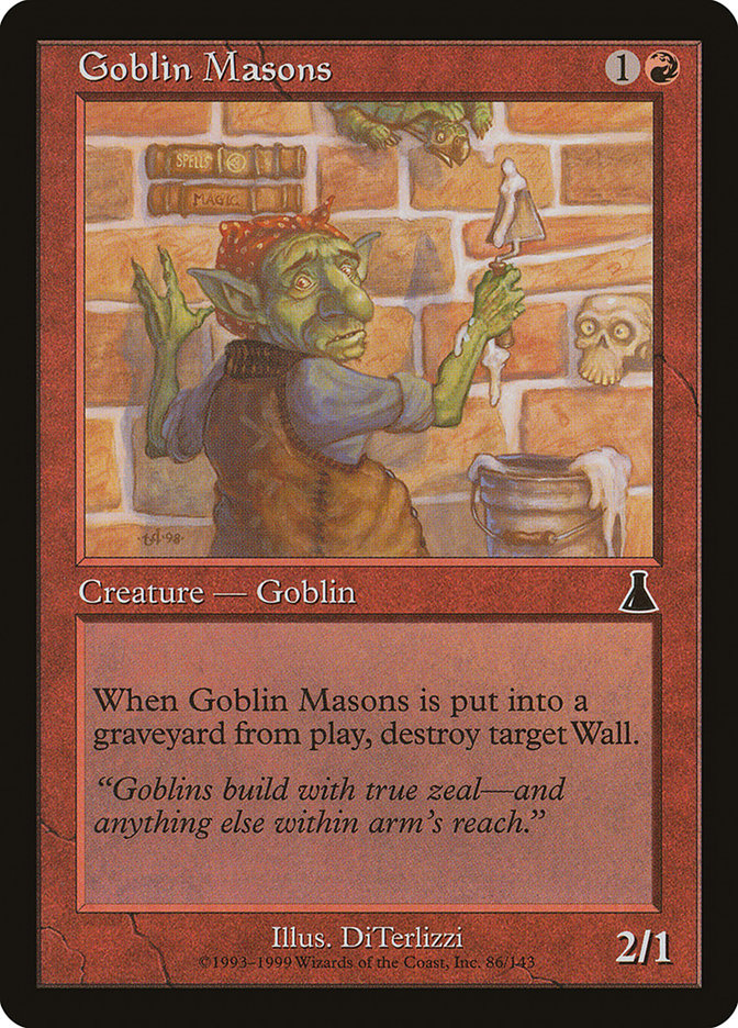 Goblin Masons [Urza's Destiny] | Rock City Comics