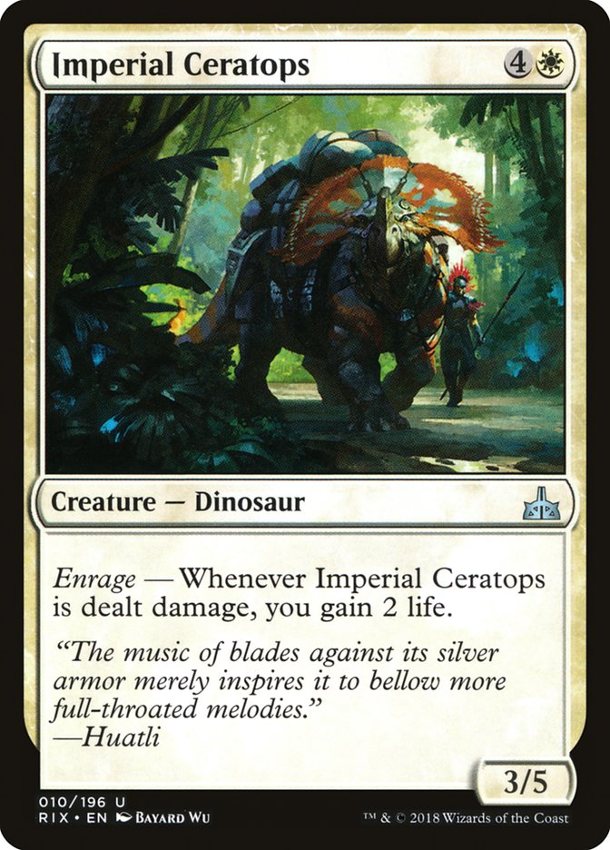 Imperial Ceratops [Rivals of Ixalan] | Rock City Comics