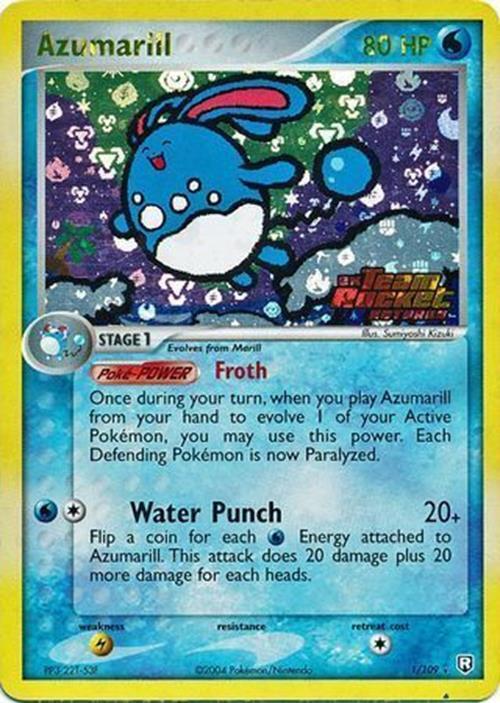 Azumarill (1/109) (Stamped) [EX: Team Rocket Returns] | Rock City Comics